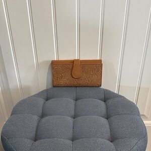 Elegant Brown Clutch Wallet